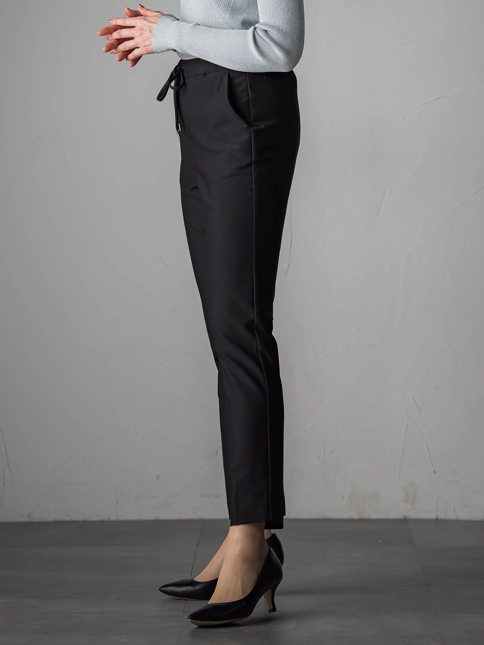 <極>”ラクきれい”裏起毛ジョグパン