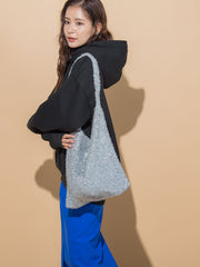 【KOREAN ITEM】キラキララメトートバッグ