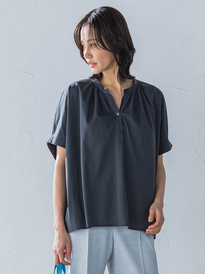 クールタッチスキッパーカットソー≪洗濯機で洗える≫