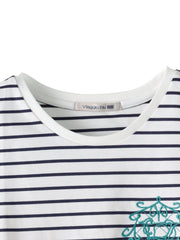 【WEB限定】35th Anniversaryロゴ刺繍Tシャツ≪洗濯機で洗える≫