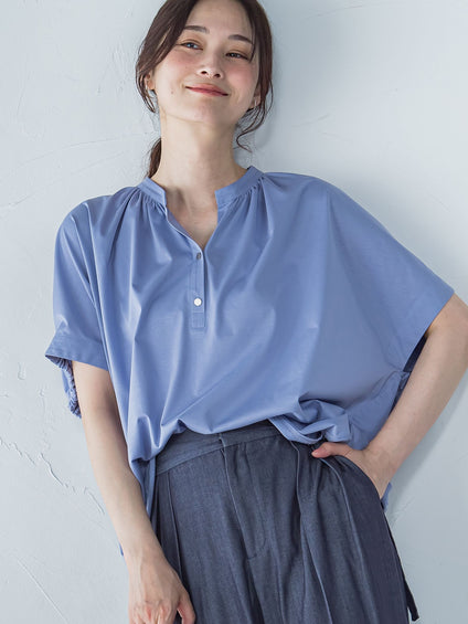 クールタッチスキッパーカットソー≪洗濯機で洗える≫