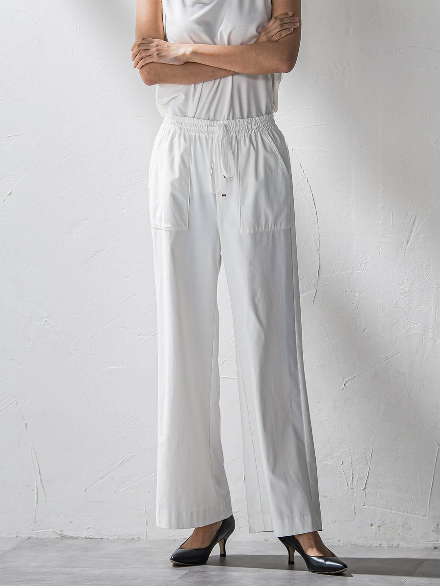 【 ラルフローレン 超美品 】自宅洗濯可能 ホワイトグリーン テーパード パンツ ラルフローレン 超美品 】自宅洗濯可能 ホワイトグリーン