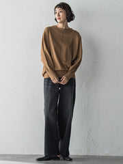 ストレッチドルマンニット≪手洗い可能≫