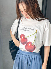 【WEB限定】【RegencyWorks】フルーツTシャツ cherry