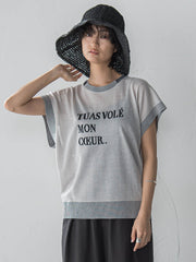 『心盗まれた』ロゴニットプルオーバー≪手洗い可能≫