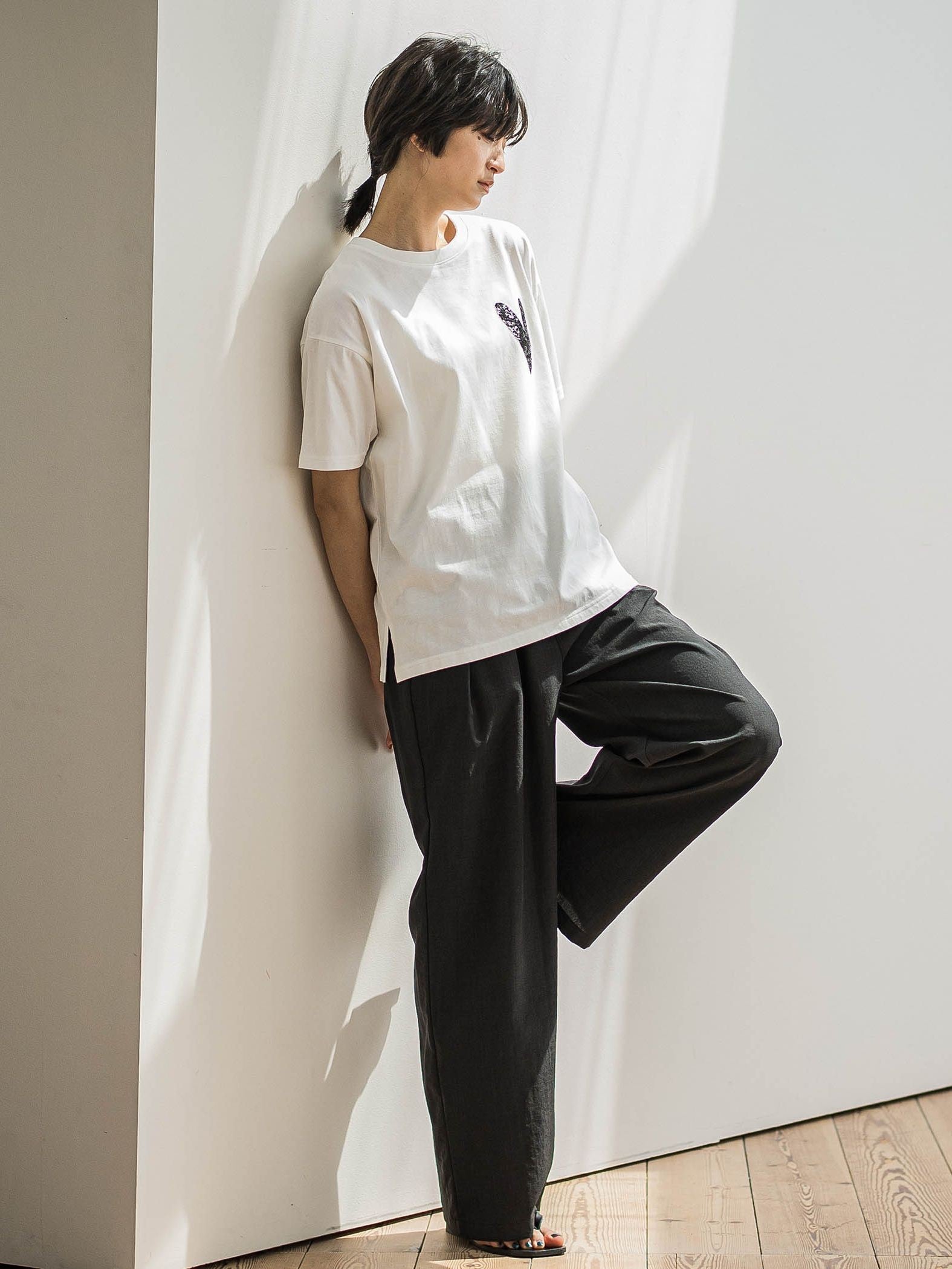 【新色追加】イージーワイドパンツ≪手洗い可能 / セットアップ対応≫