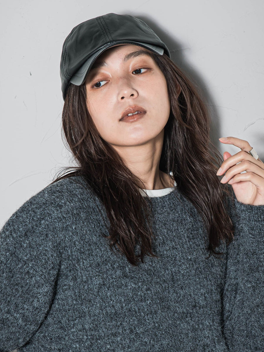 レザーベースボールキャップ | MAYSON GREY（メイソングレイ