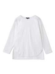 【WEB限定】汗じみ防止大人ロンT ≪3サイズ/洗える≫