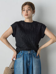 【WEB限定】ジャガードニット≪手洗い可能≫
