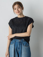【WEB限定】ジャガードニット≪手洗い可能≫