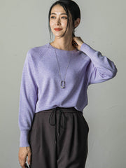 【WEB限定】<洗えるニット/Lサイズあり>大人美人ニット