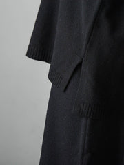 【WEB限定】≪洗えるニット/Lサイズあり≫ふわさらVネックニット