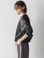 エステルオーガンジーブルゾン