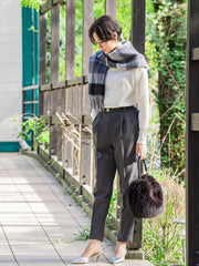 【WEB限定】<洗えるニット/Lサイズあり>大人美人ニット