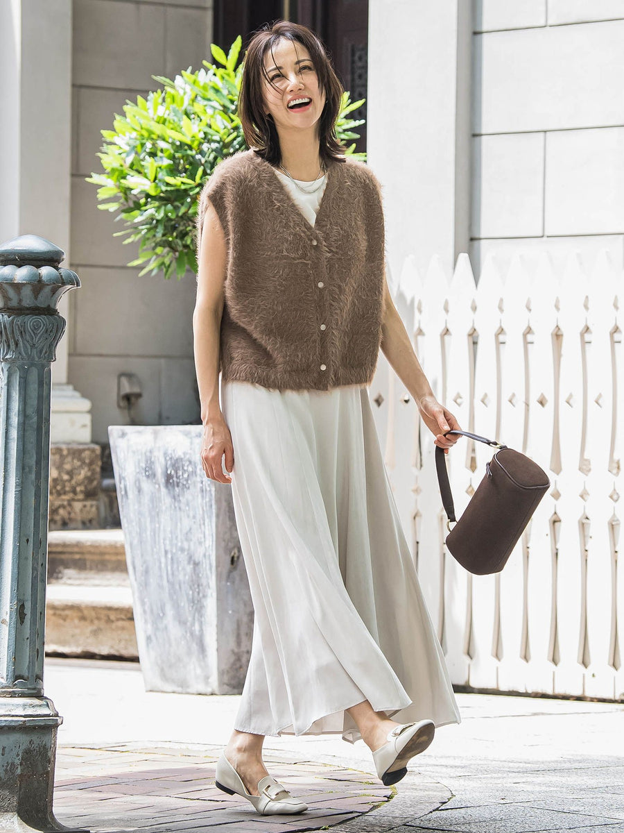 カトレア エアリースエード調フレアスカート≪洗濯機で洗える≫ | LAUTREAMONT