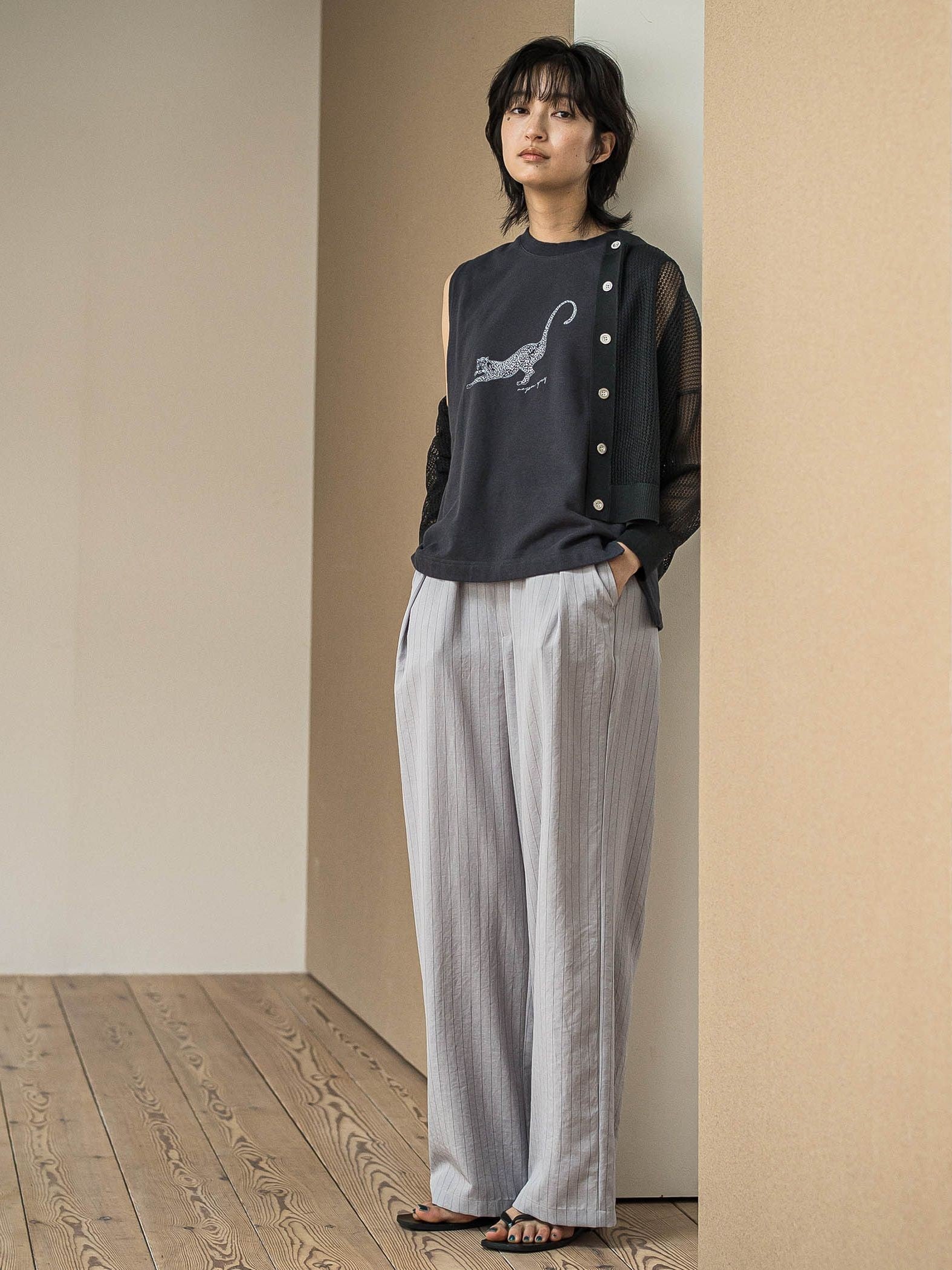 【新色追加】イージーワイドパンツ≪手洗い可能 / セットアップ対応≫