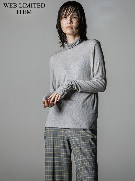 【WEB限定商品】極上の肌触りカシミヤシルクシアーカットソー