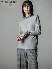 【WEB限定商品】極上の肌触りカシミヤシルクシアーカットソー