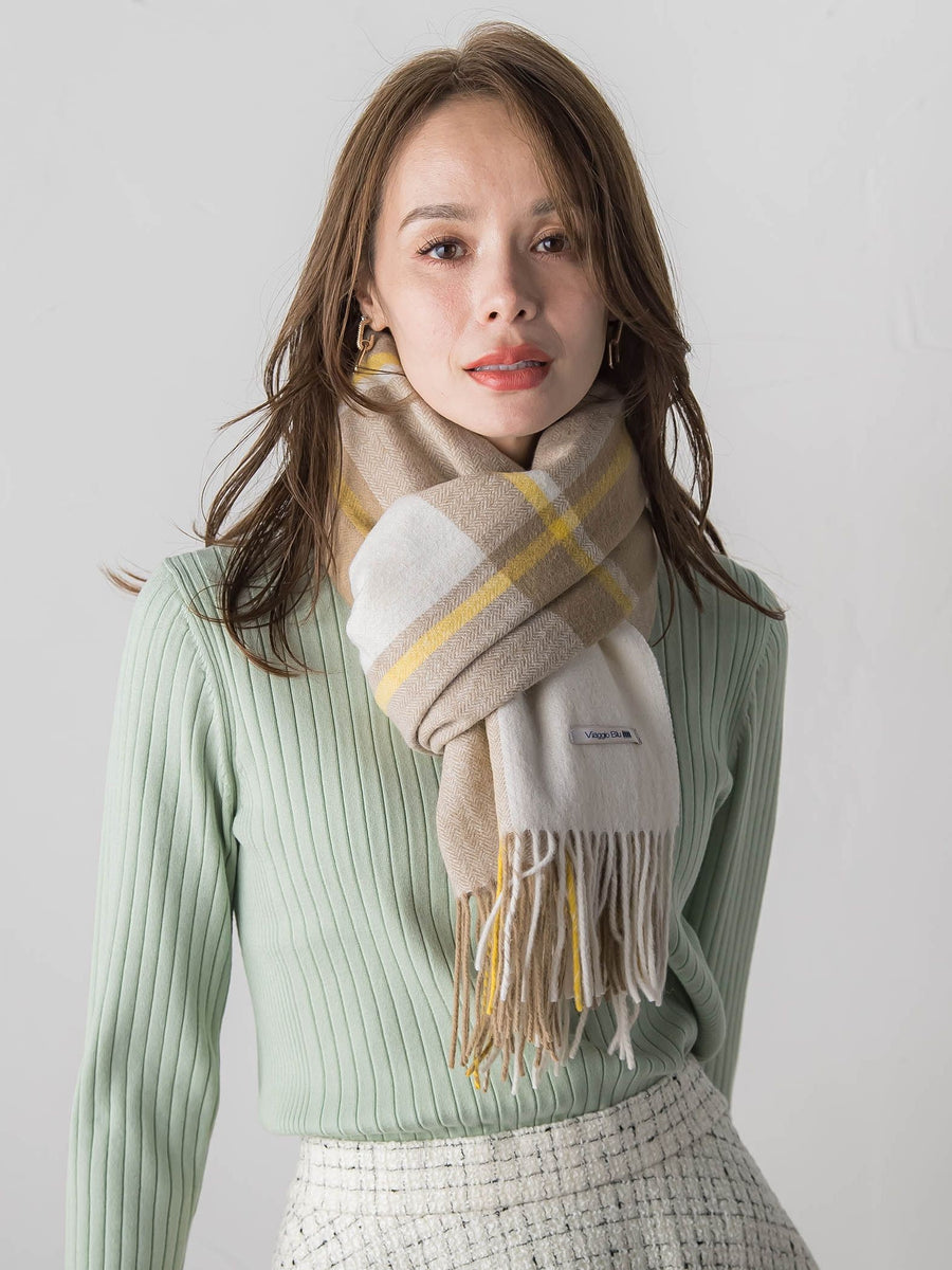 チェックマフラー | Viaggio Blu（ビアッジョブルー） | レディース