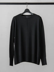 【WEB限定】【洗えるニット】クルーネックベーシックニット≪Lサイズあり≫