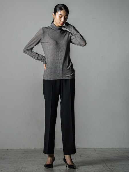 【WEB限定商品】極上の肌触りカシミヤシルクシアーカットソー