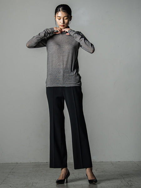 【WEB限定商品】極上の肌触りカシミヤシルクシアーカットソー