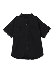 キレイ×リラックス バンドカラーブラウス≪接触冷感/UV/洗濯機で洗える≫