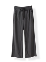 【WEB限定】ハイテンションワイドパンツ≪洗濯機で洗える≫