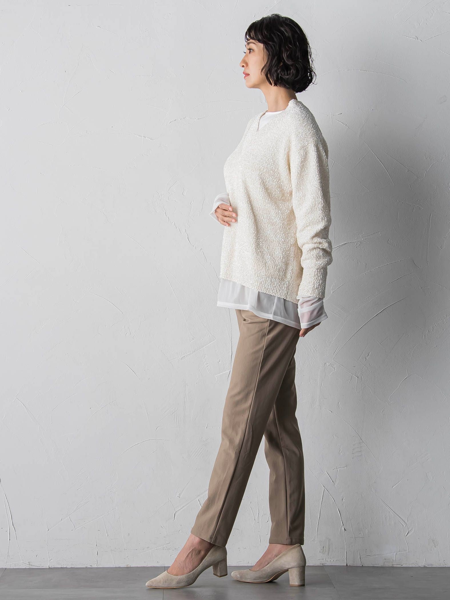 【WEB限定/新色追加】”あたたか美脚”裏起毛レギパン