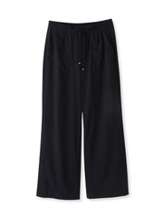 【WEB限定】ハイテンションワイドパンツ≪洗濯機で洗える≫