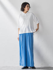【WEB限定】ウエストギャザーワイドパンツ≪手洗い可能≫
