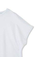 【WEB限定】【3サイズ】スムースコットンラウンドヘムカットソー≪洗える/接触冷感≫