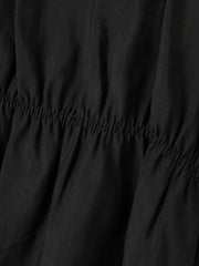 【WEB限定】シルキーシャーリングブラウス≪手洗い可能≫