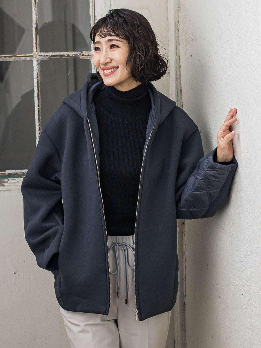 biyori】ダンボールキルトブルゾン | la.f（ラ エフ