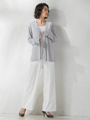 【WEB限定】ハイテンションワイドパンツ≪洗濯機で洗える≫