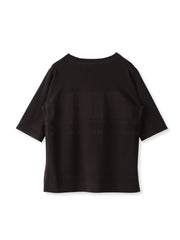 配色ラメボーダーニット≪手洗い可能≫