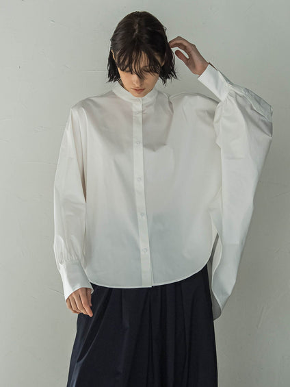 【WEB限定カラーあり】ポンチョブラウス