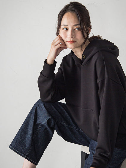 【WEB限定】ふんわリッチパーカー≪手洗い可能≫