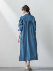 【WEB限定】【新色追加】【11号あり】ベルト付きドライタッチワンピース≪接触冷感/洗濯機で洗える≫