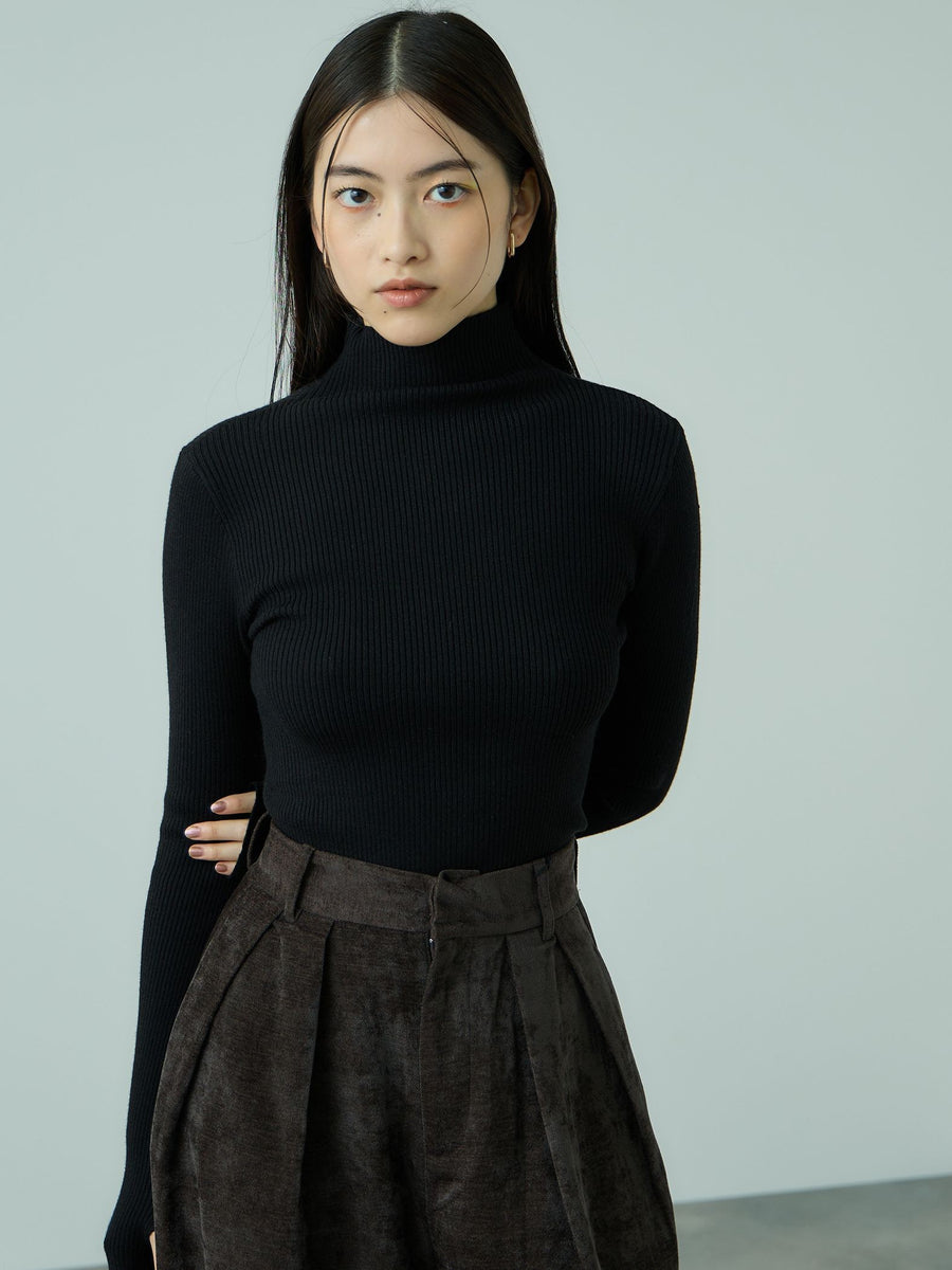 サムホールハイネックニットプルオーバー≪手洗い可能≫ | VICKY