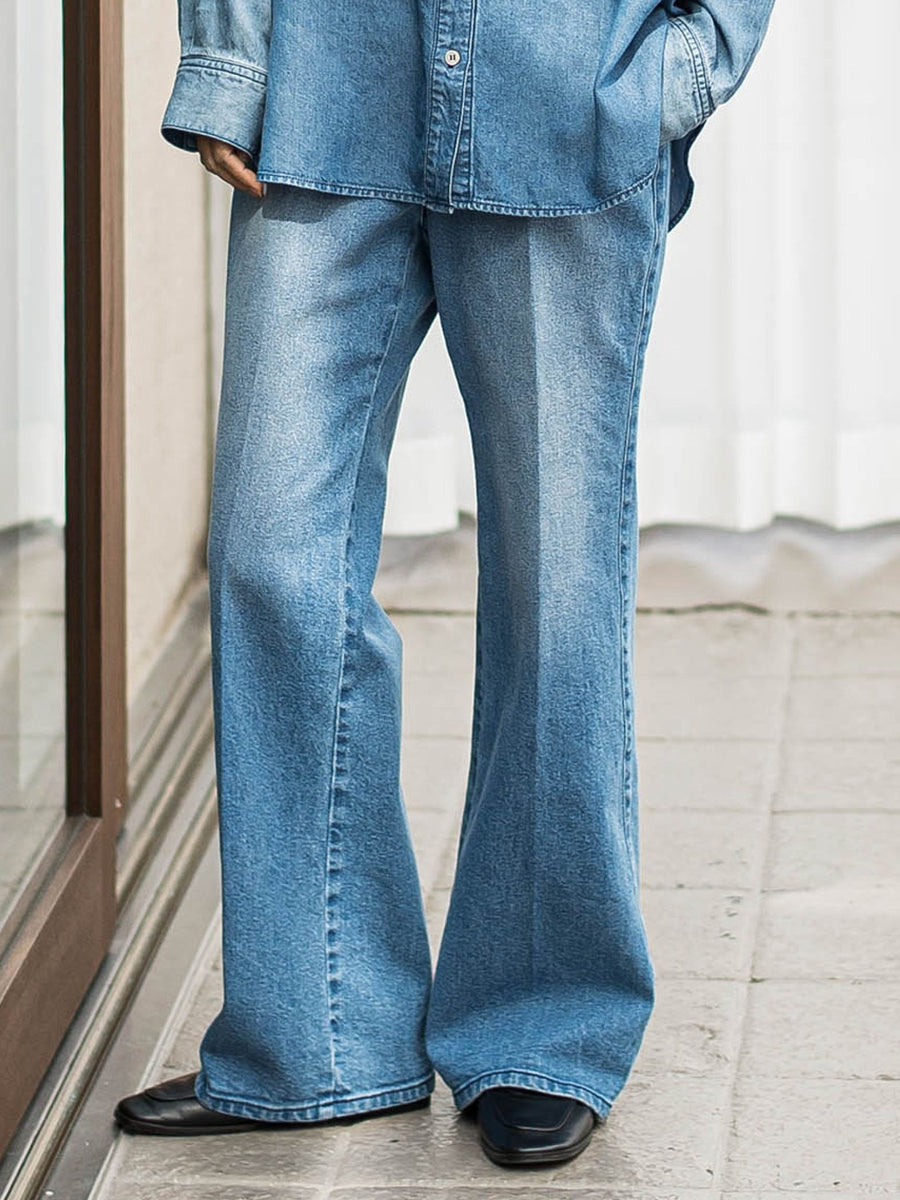 ラエフ（la．f．．．）/ストレッチデニムパンツ≪洗濯機で洗える≫ ストレッチデニムパンツ≪洗濯機で洗える≫ | la.f（ラ エフ