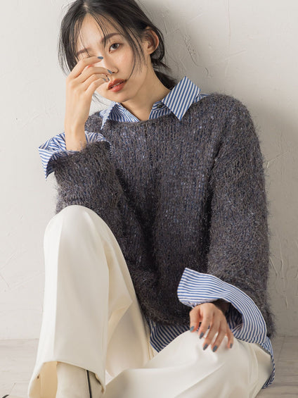 モールヤーンニット