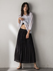 【新色追加】LEVITAシアーVネックドルマンニットプルオーバー≪手洗い可能≫