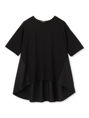 【WEB限定】前後ドッキングフレアTシャツ≪接触冷感/洗濯機で洗える≫