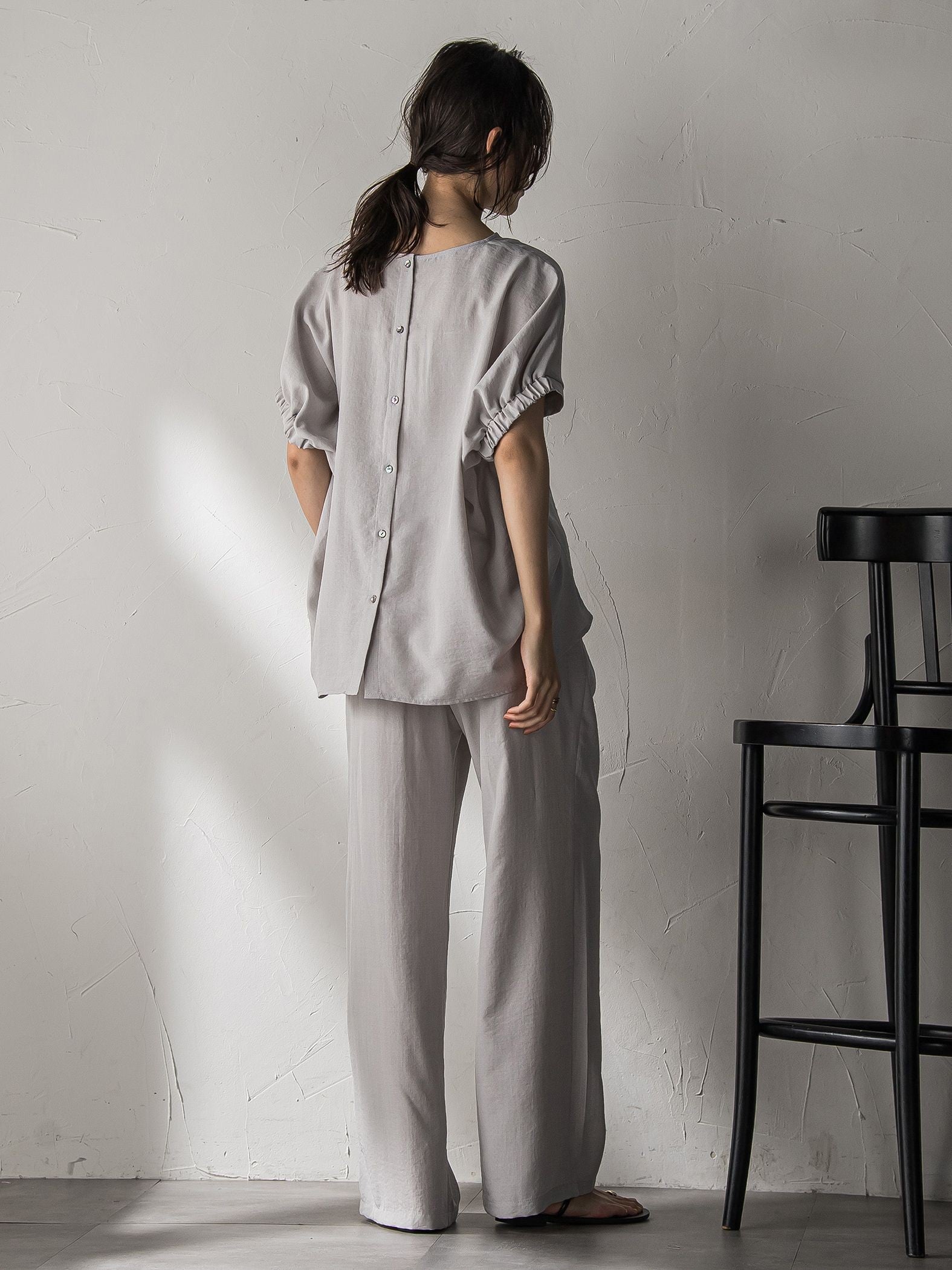 【新色追加】イージーワイドパンツ≪手洗い可能 / セットアップ対応≫