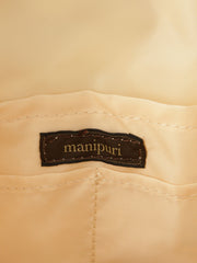 【WEB限定】【manipuri】スカーフ柄スクエアポーチ