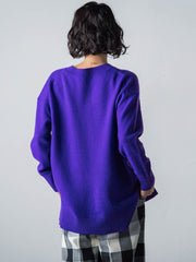 【洗えるニット】ウールカシミヤハイネックプルオーバー