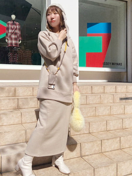 【KOREAN ITEM】ファーミニトートバッグ