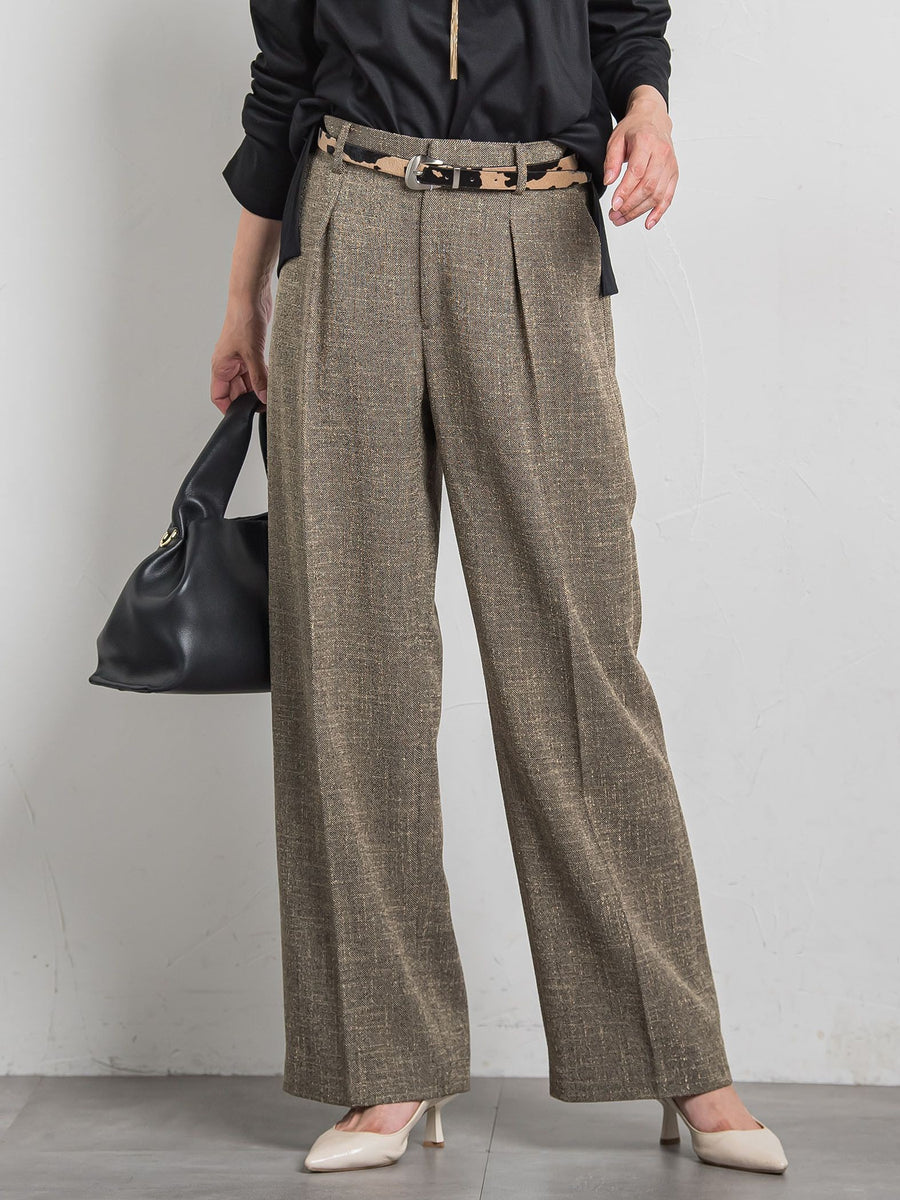 Greed International♡ツイードパンツ C/L Dobby Tweed Pants｜Greed International Official Online Shop