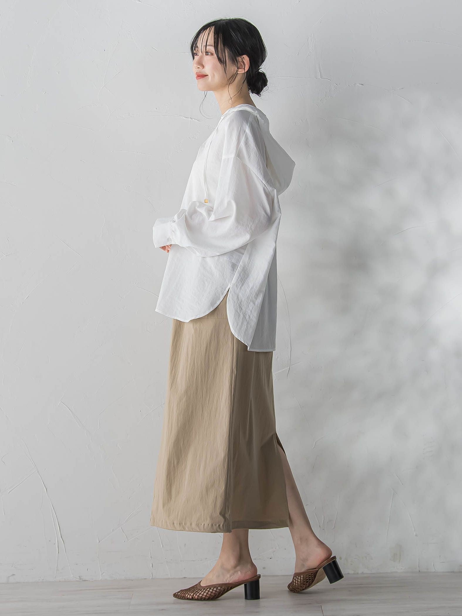 【WEB限定】ストレッチタフタスカート